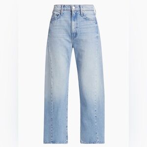 Mother
The Half Pipe High-Rise Straight-Leg Ankle Jeans in This is How I Roll 27